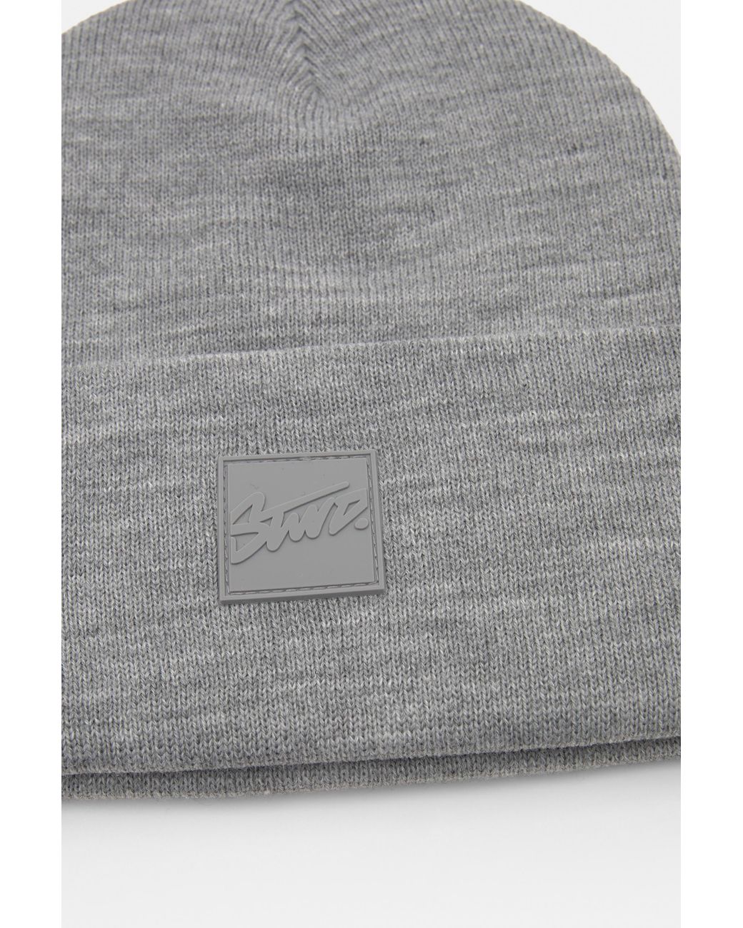 Pull&Bear Gray Stwd Beanie for men