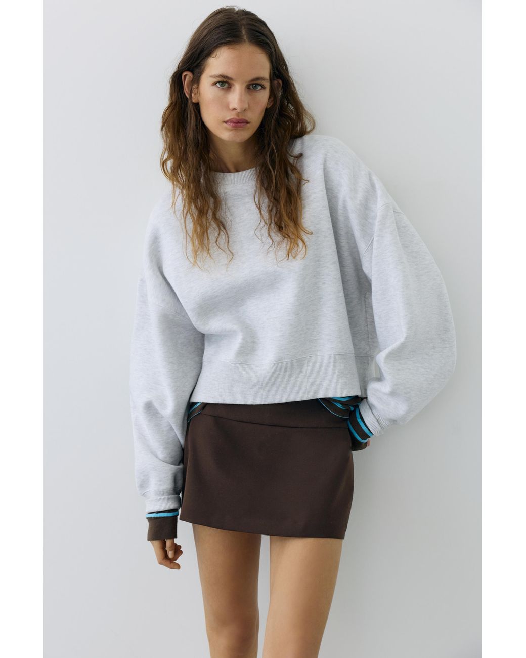 Jupe Culotte Pull&Bear en coloris White