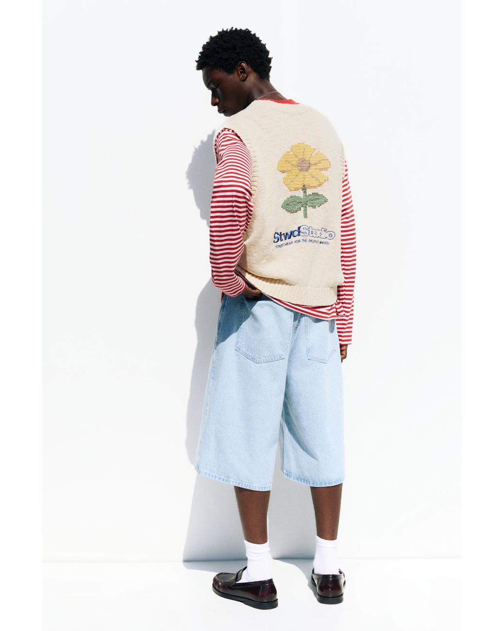Gilet di Pull&Bear in Multicolor da Uomo