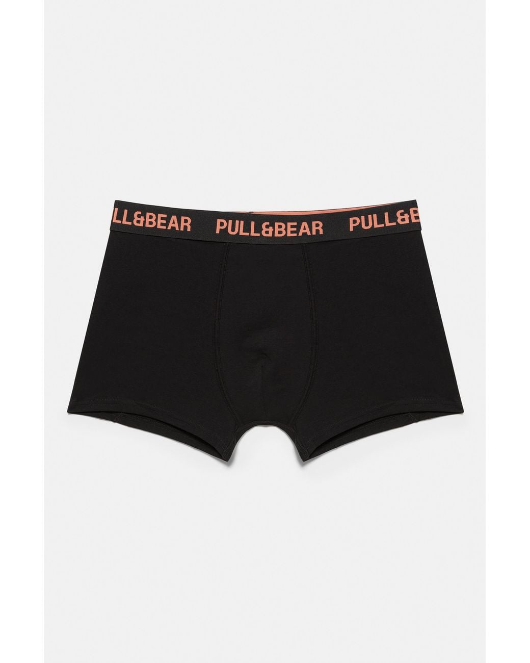 Pull&Bear Black Pack Of 3 Boxers for men