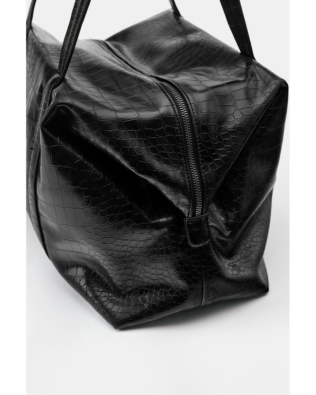 Pull&Bear Blue Shopper Mit Struktur