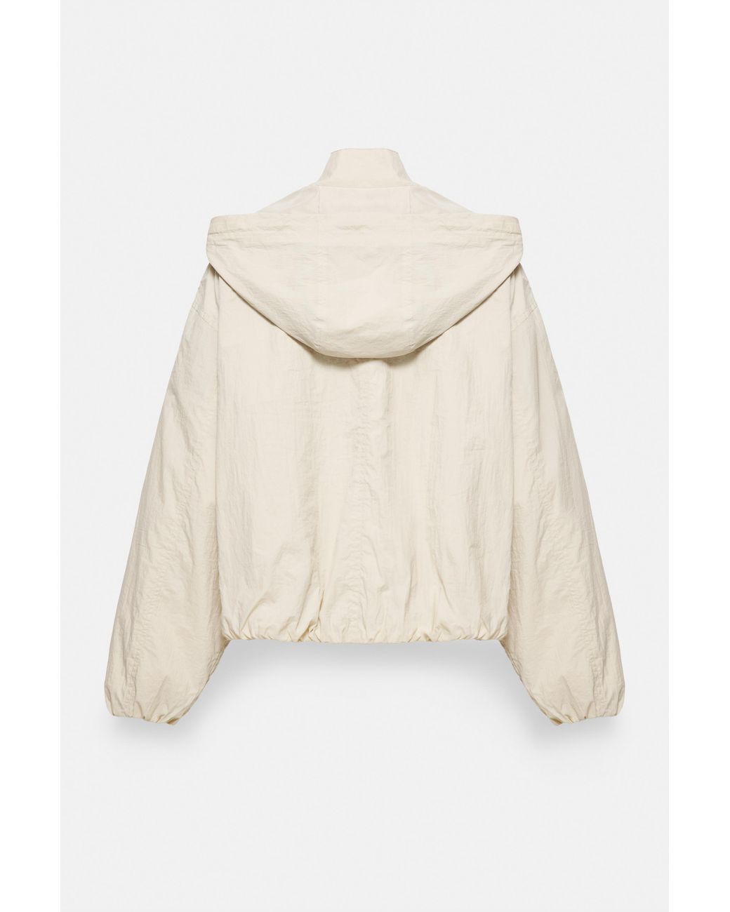 Pull&Bear Natural Lightweight Hooded Jacket