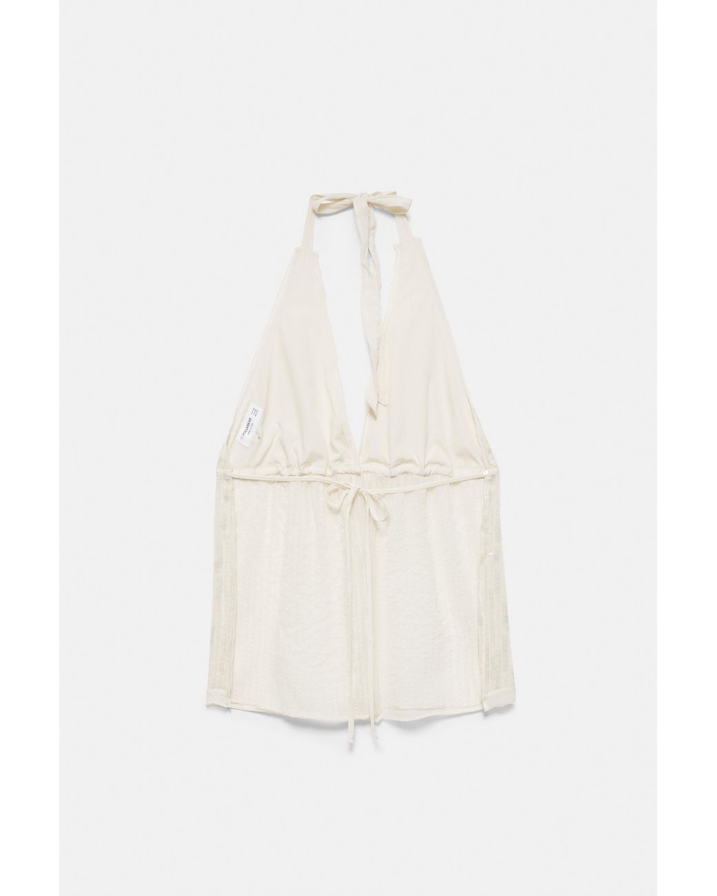 Top Halter Con Paillette di Pull&Bear in Blue