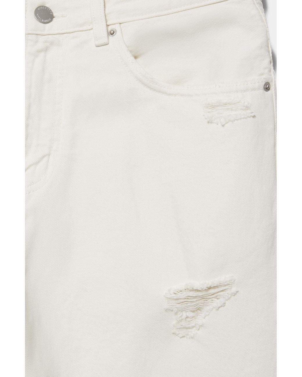 Pull&Bear Brown Straight-Leg Denim Bermuda Shorts for men