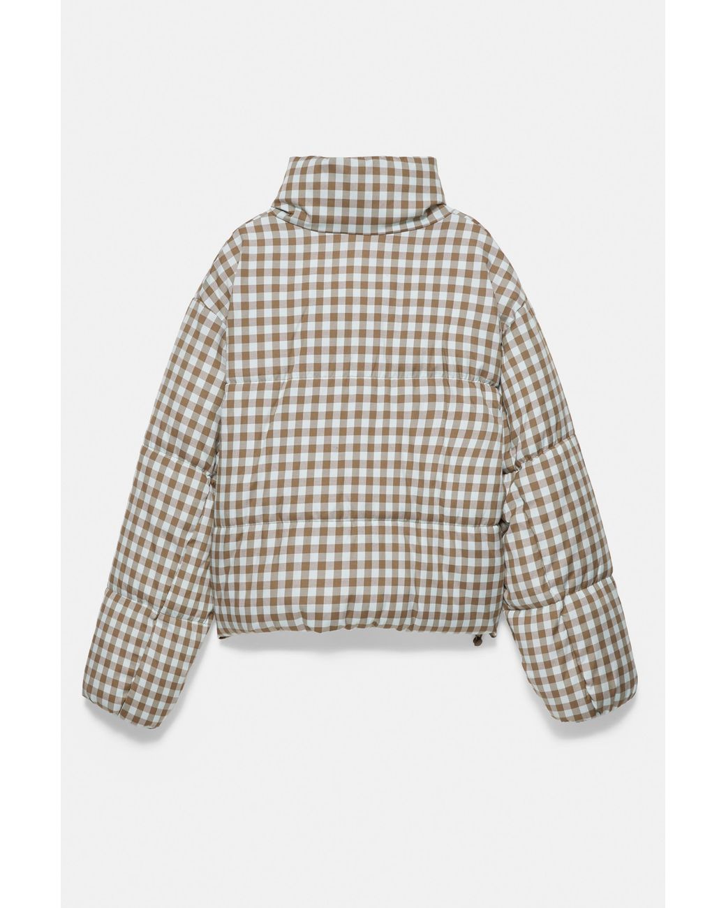 Giubbotto Imbottito Quadri di Pull&Bear in Multicolor