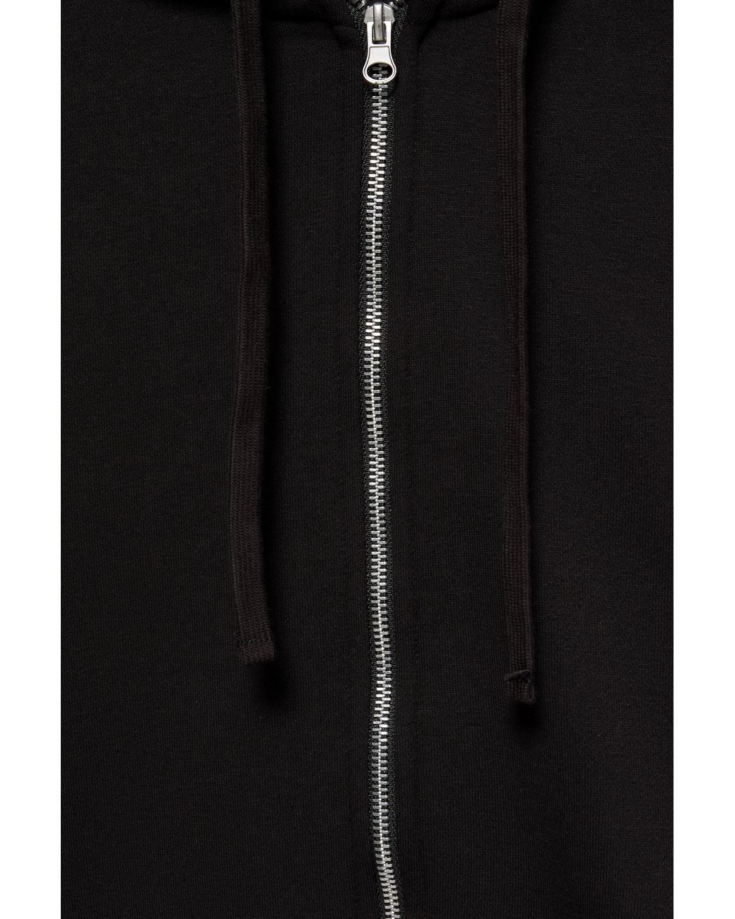 Pull&Bear Hoodie Met Rits in het Black voor heren