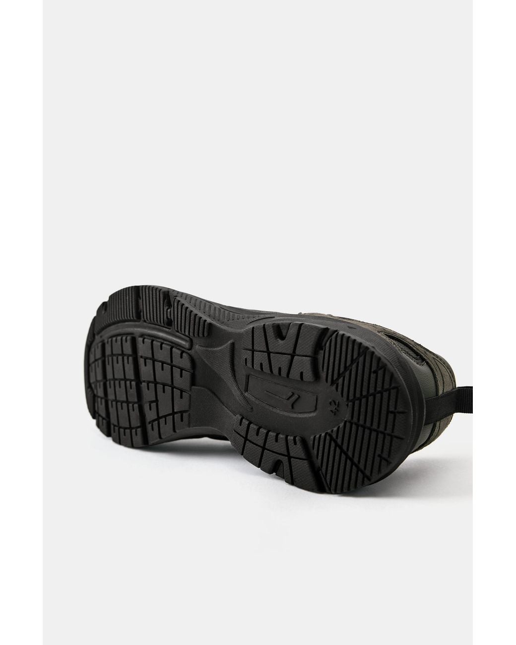 Pull&Bear Black Multi-Piece Trainers for men