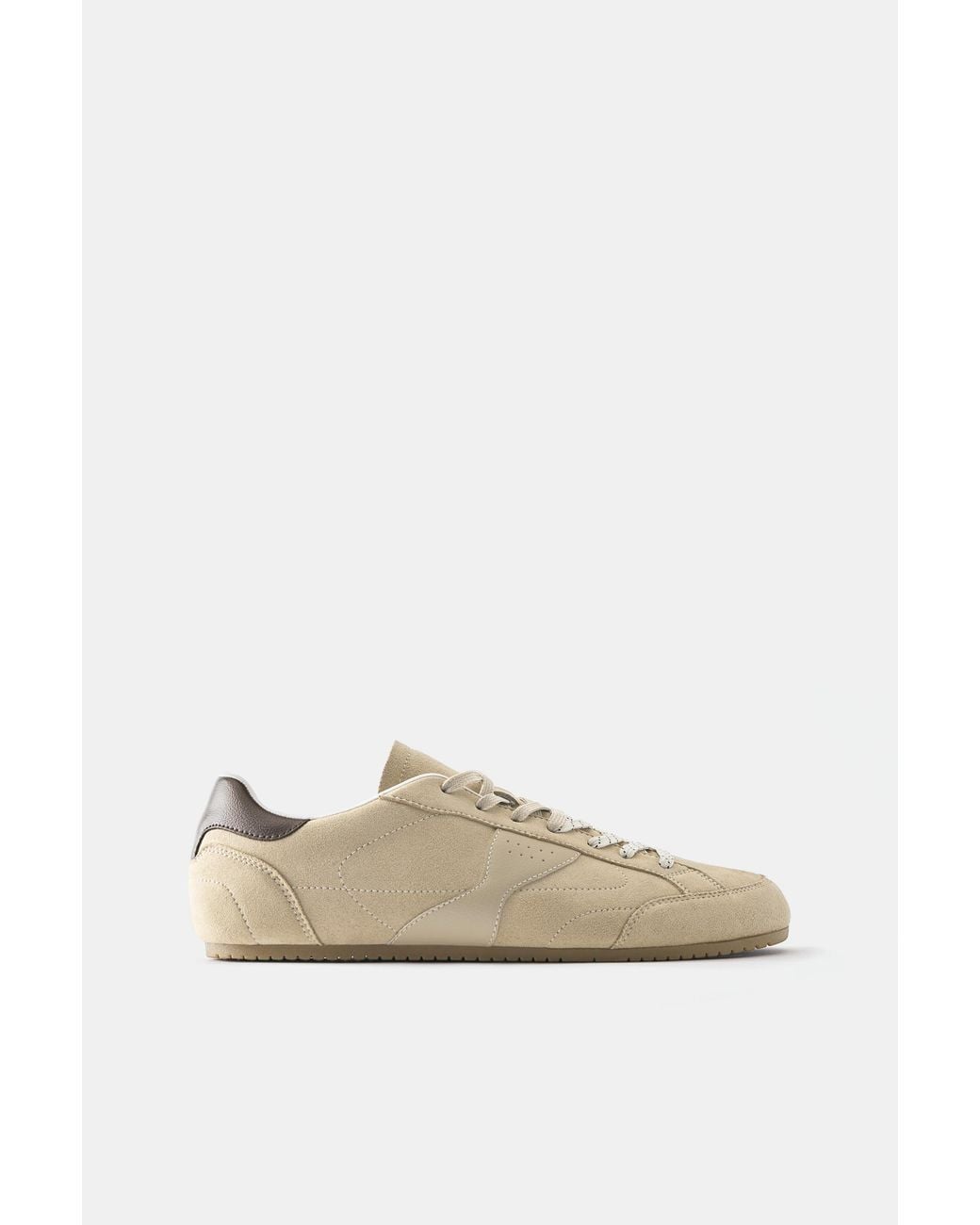 Pull&Bear Blue Slim Fit Trainers for men