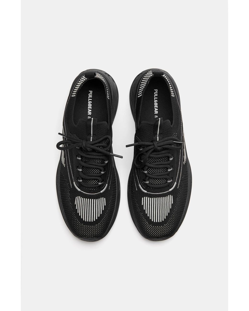 Sneakers di Pull&Bear in Black da Uomo