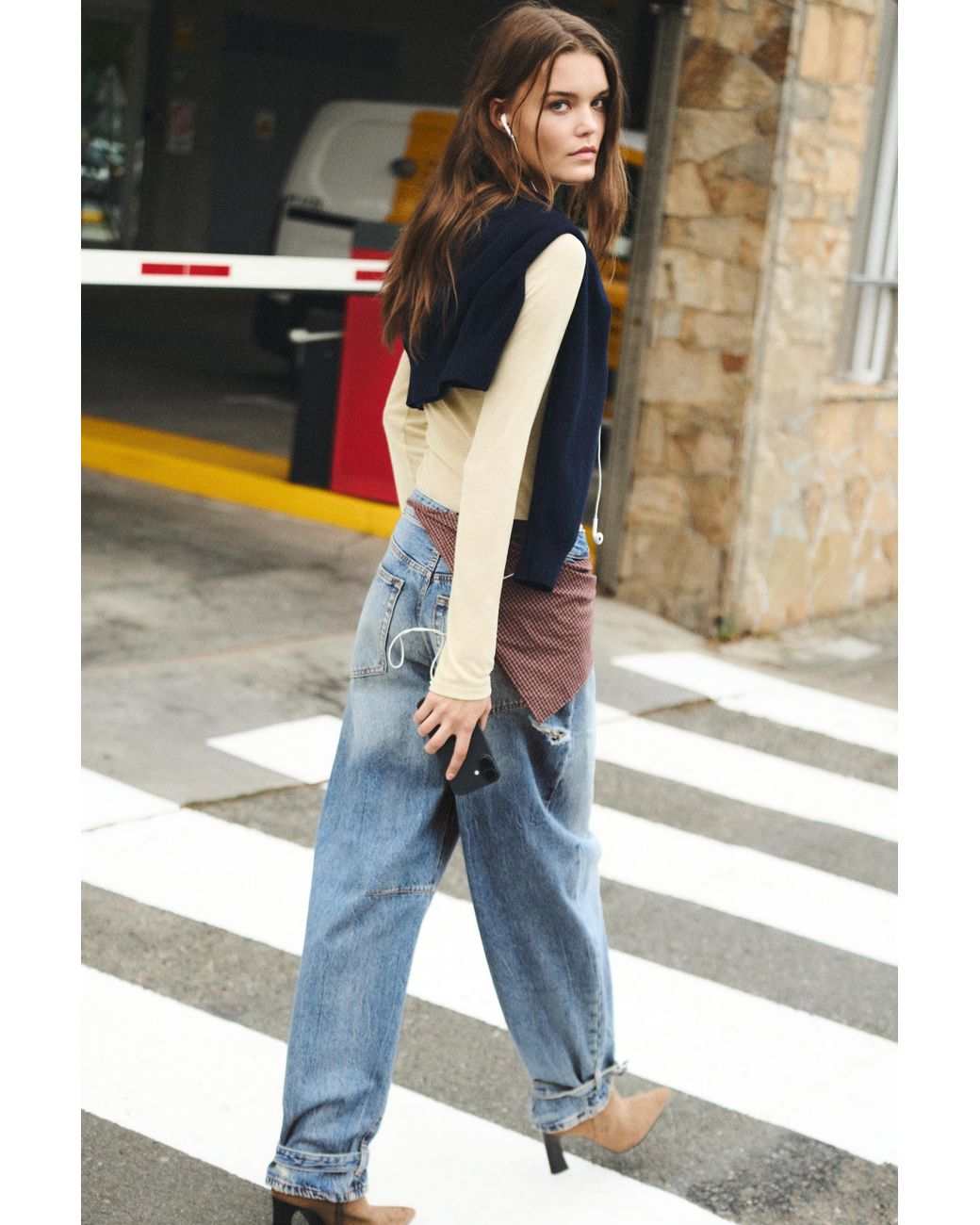 Pull&Bear Black Balloon Jeans