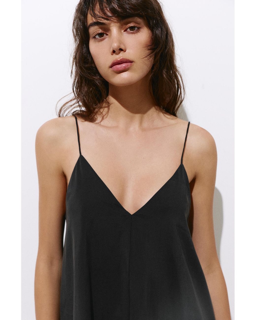 Pull&Bear Multicolor Flowing Strappy Midi Dress