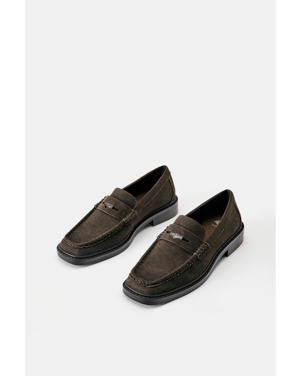 Pull&Bear Blue Mokassins Dickies