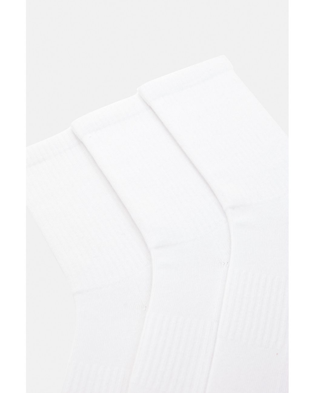Pull&Bear White Pack Of 3 Pairs Of Socks for men