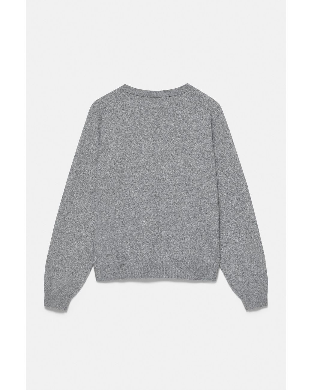 Pull&Bear Gray Basic Soft Knit Jumper