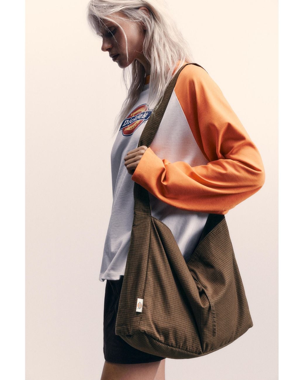 Pull&Bear Brown Dickies Shopper Bag