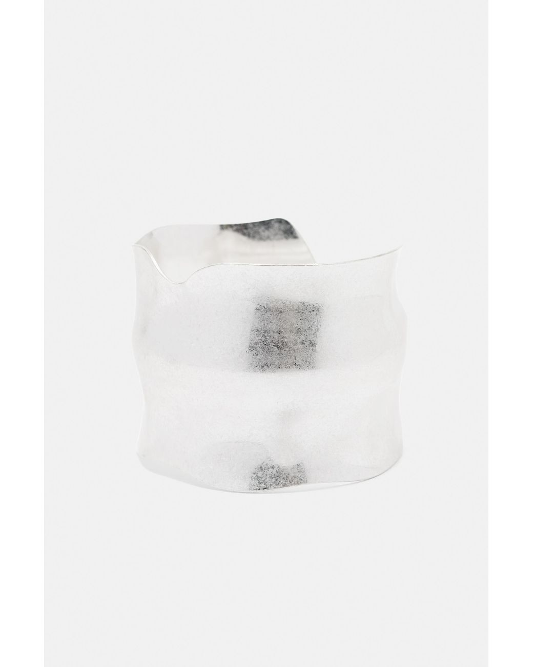 Pull&Bear Metallic Irregular Rigid Arm Cuff
