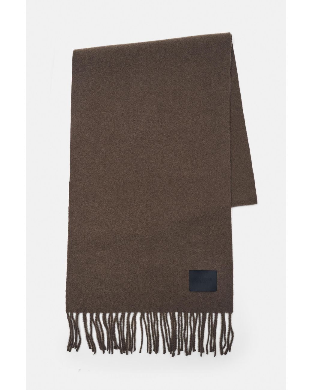 Pull&Bear Basis-Schal Mit Fransen in Brown für Herren