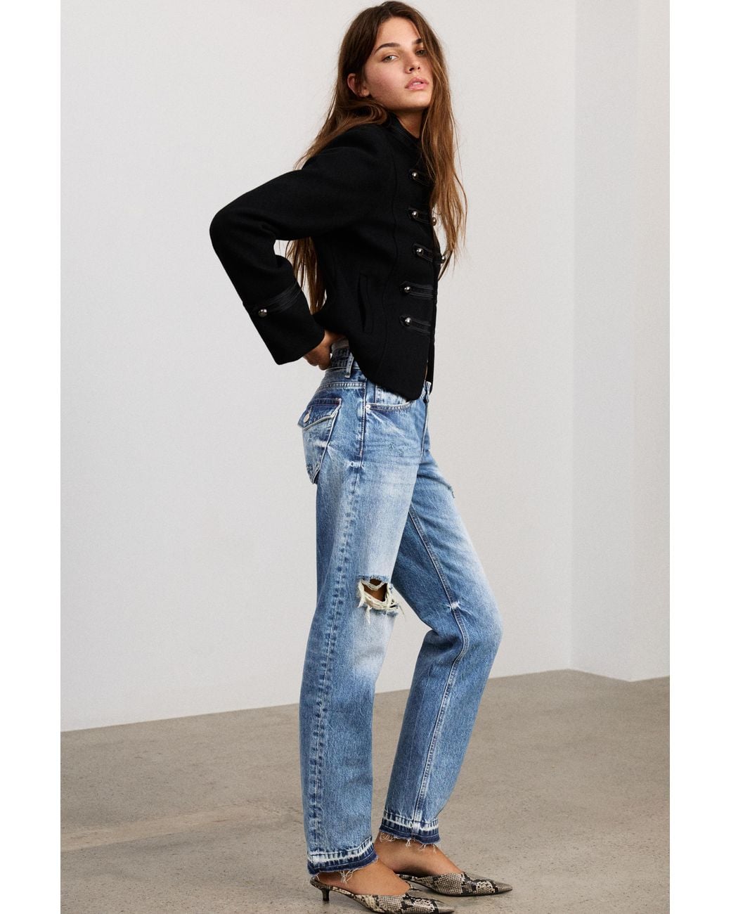 Pull&Bear Multicolor Low-Rise Slim Fit Jeans