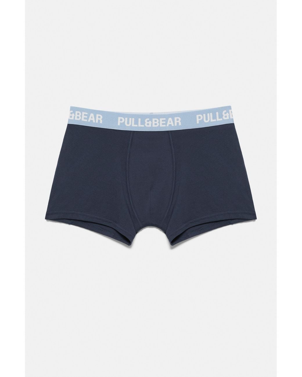 Pack 3 Boxer di Pull&Bear in Blue da Uomo