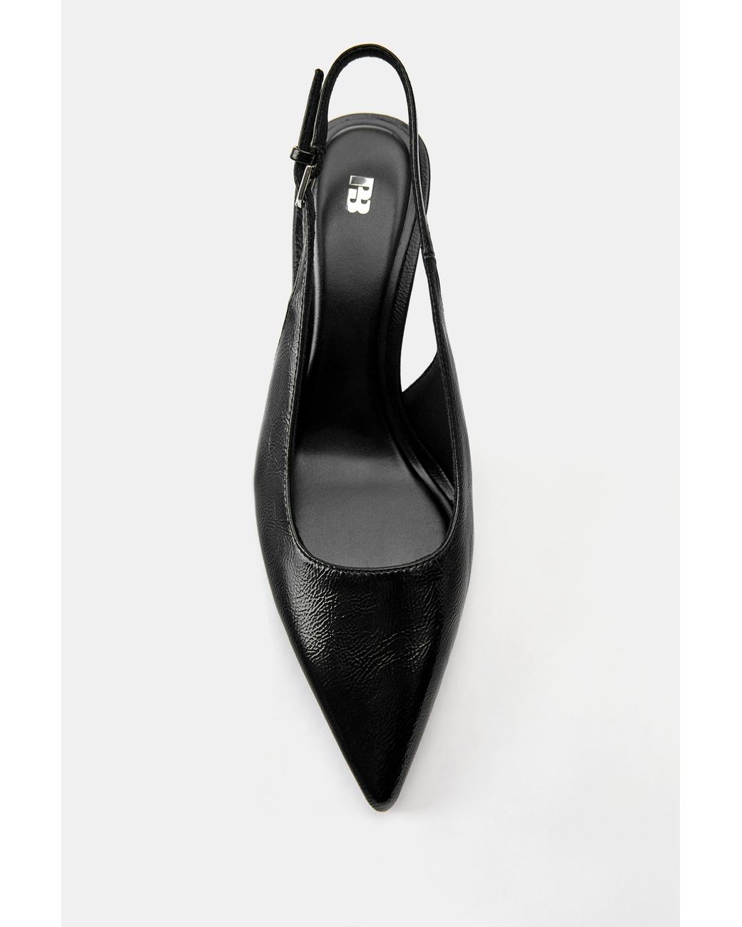 Pull&Bear Green Detail Heeled Shoes