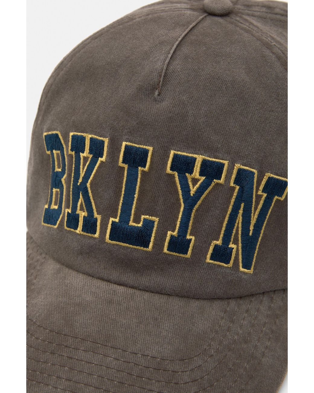 Pull&Bear Brown Bklyn Cap