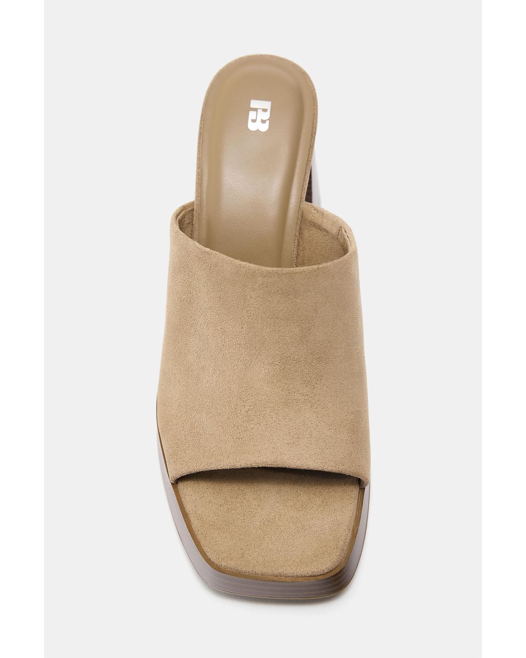 Pull&Bear Brown Clogs Mit Absatz