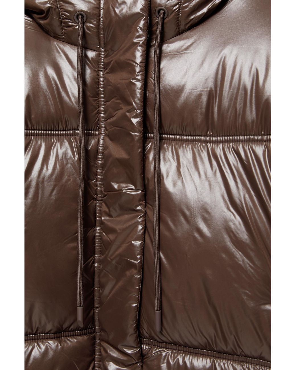 Pull&Bear Gewatteerd Jack Met Capuchon in het Brown