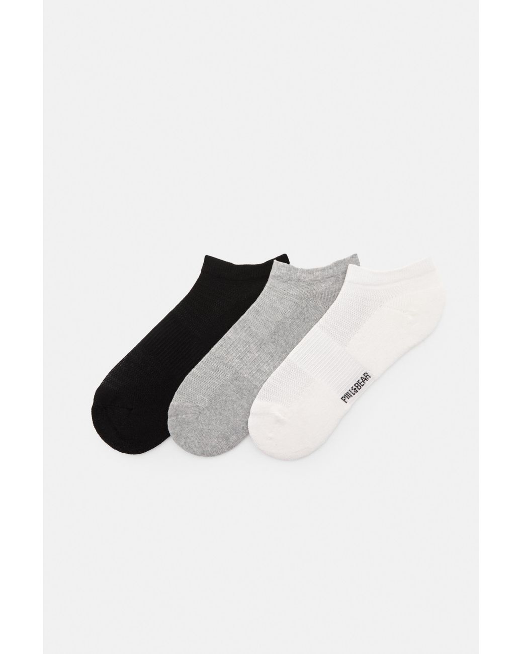 Pull&Bear Multicolor Pack Of 3 Ankle Socks for men