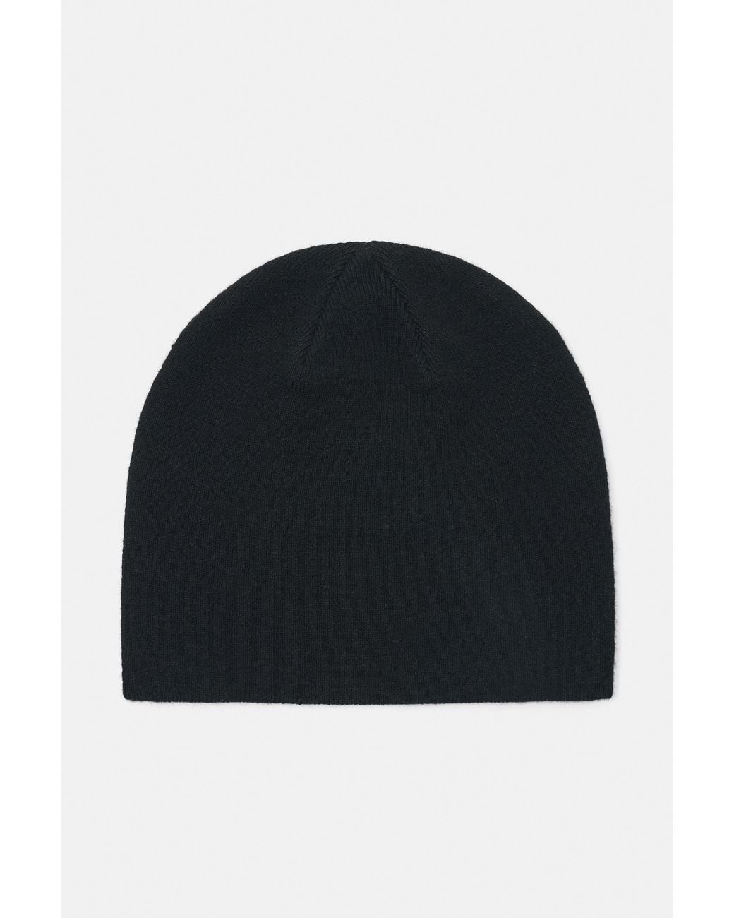 Pull&Bear Basic Beanie in het Black voor heren