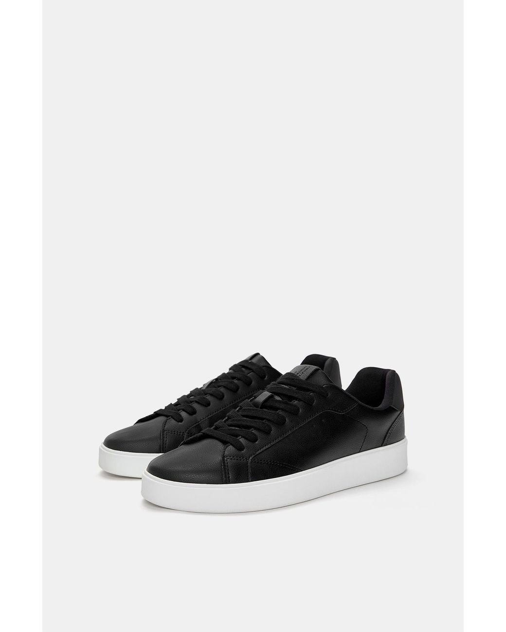 Pull&Bear Basic-Sneaker Mit Detail in Black für Herren