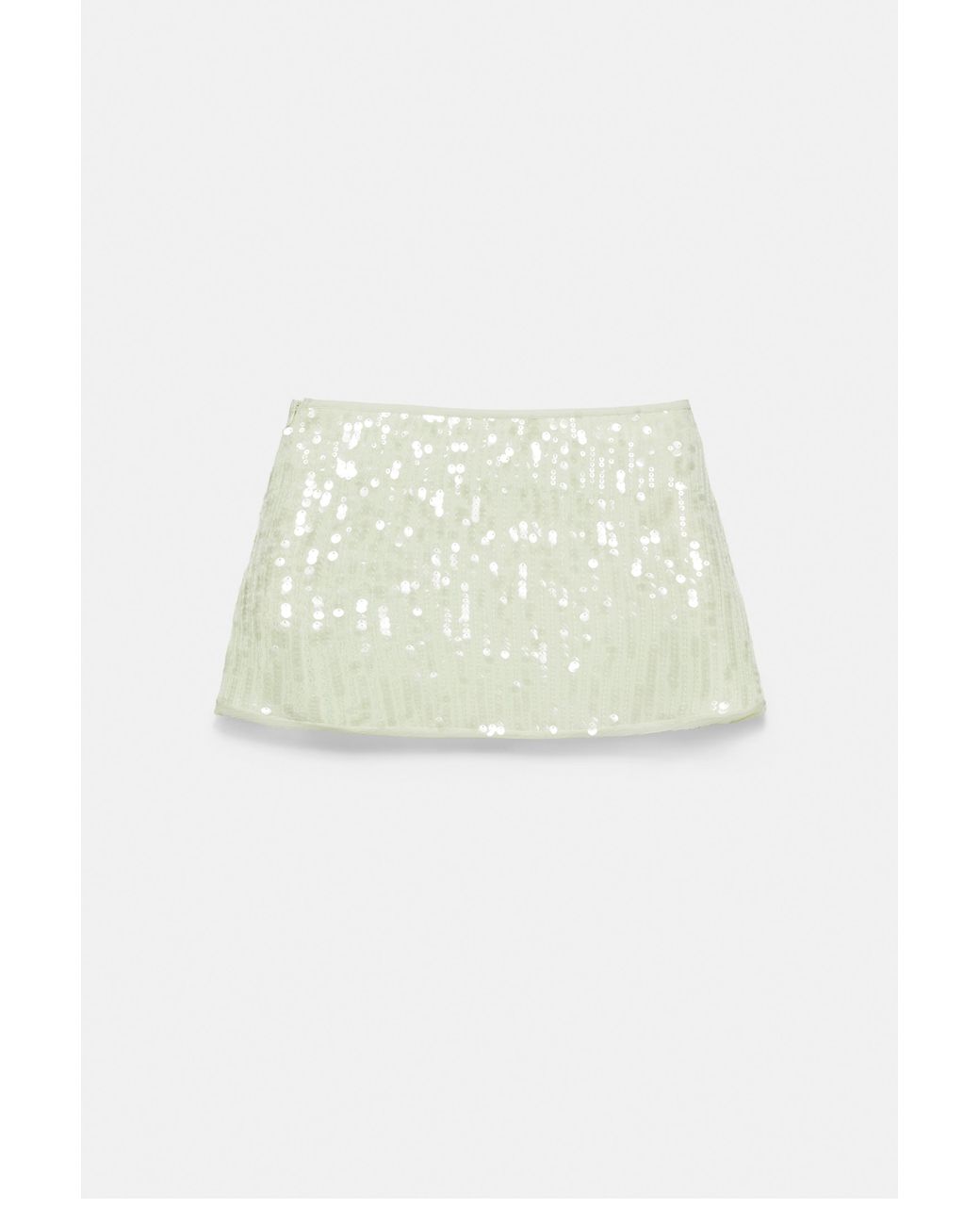 Minijupe À Paillettes Pull&Bear en coloris White
