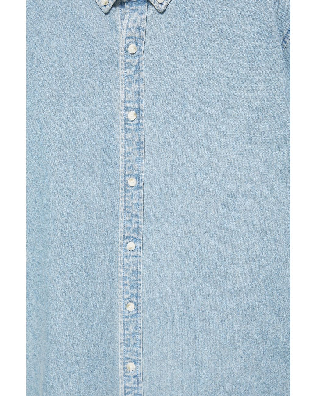 Camicia di Pull&Bear in Blue da Uomo