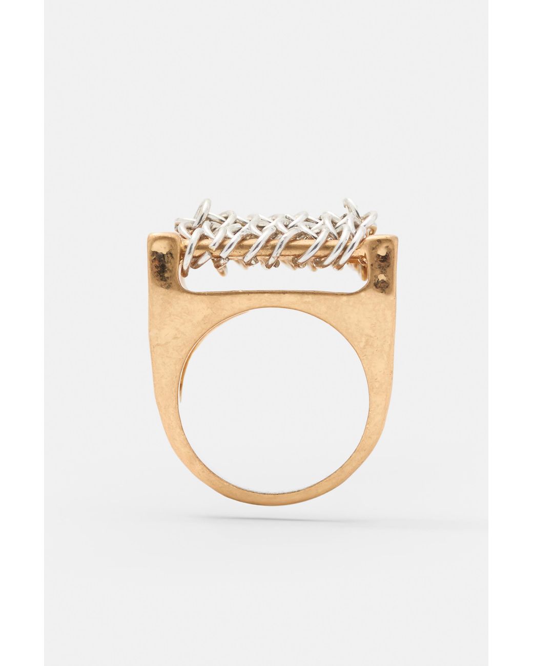 Anello Catene di Pull&Bear in White