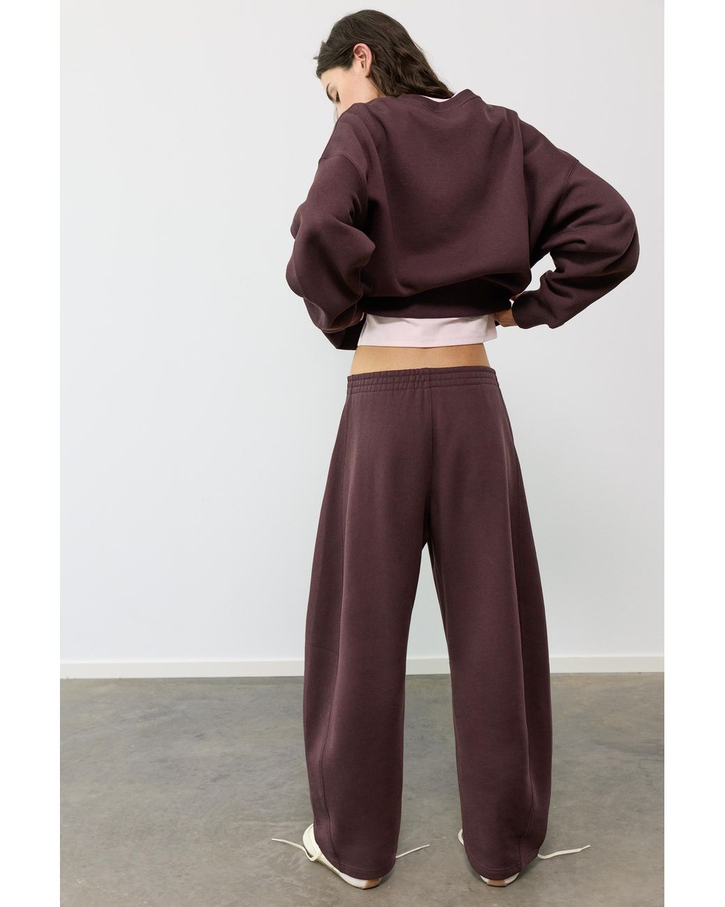 Pull&Bear Brown Round Neck Sweatshirt