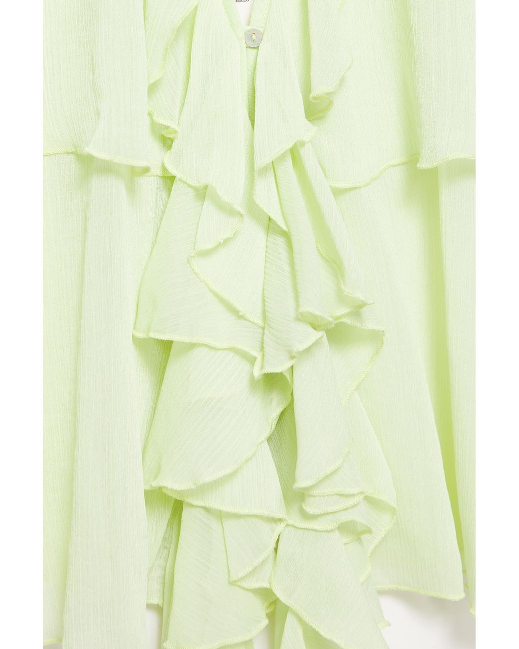 Top Halter Con Volant di Pull&Bear in White