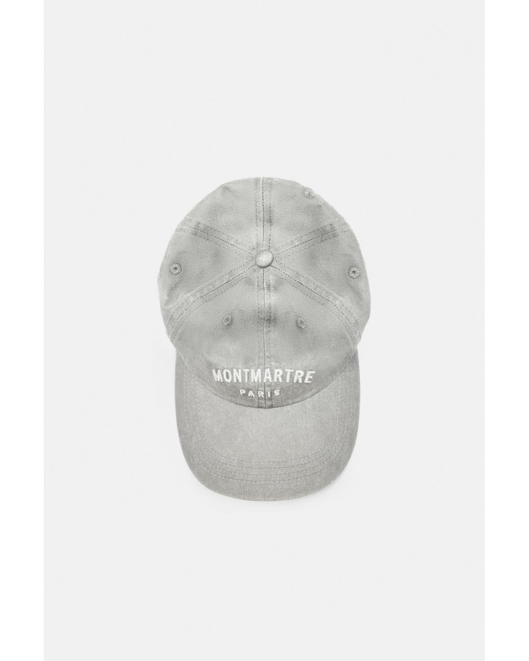 Pull&Bear Gray Montmartre Paris Cap