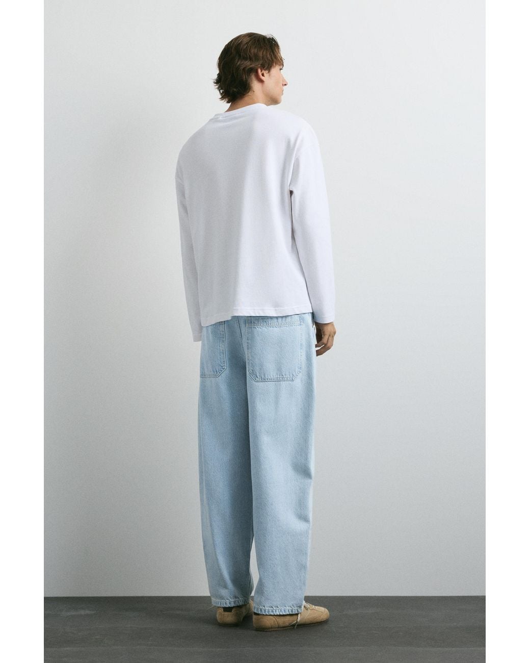 Pull&Bear Barrel Jeans in het Blue voor heren