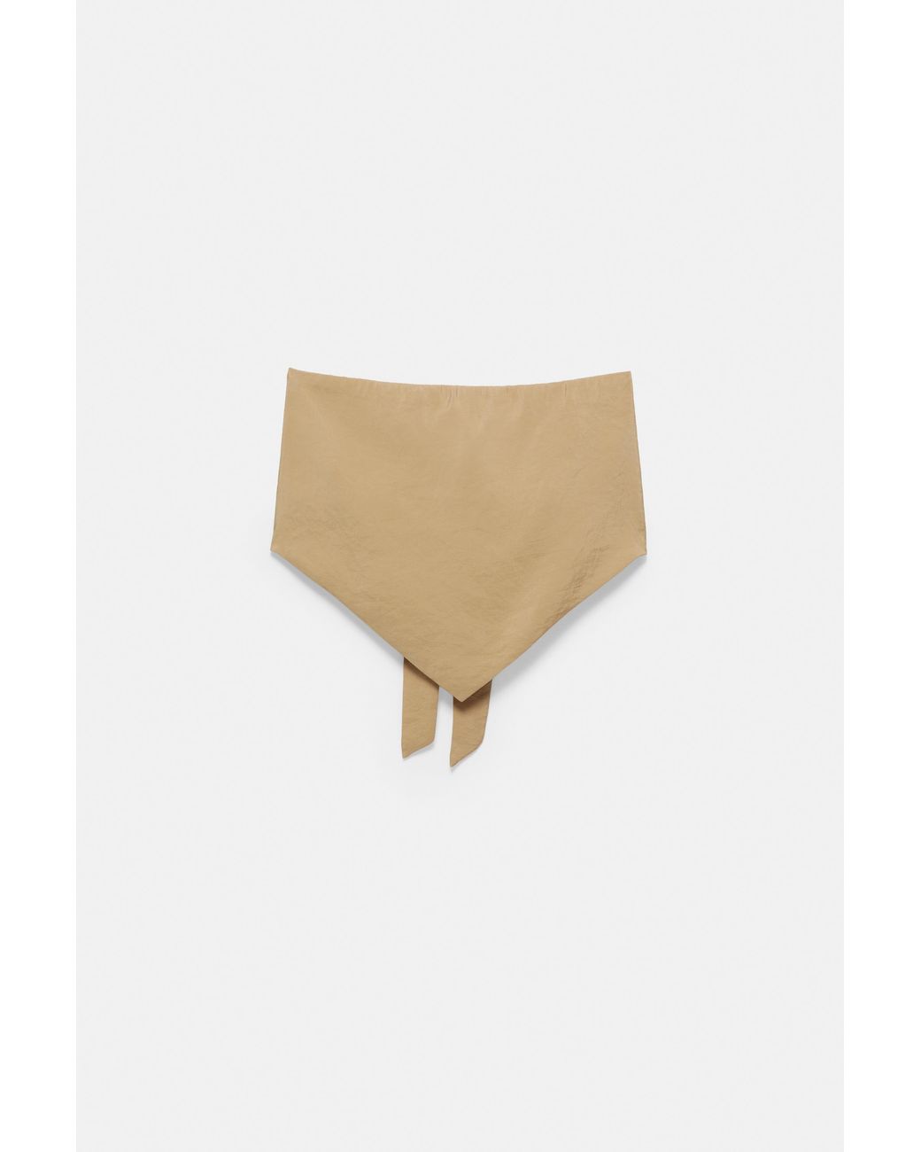 Pull&Bear Brown Bandana Top