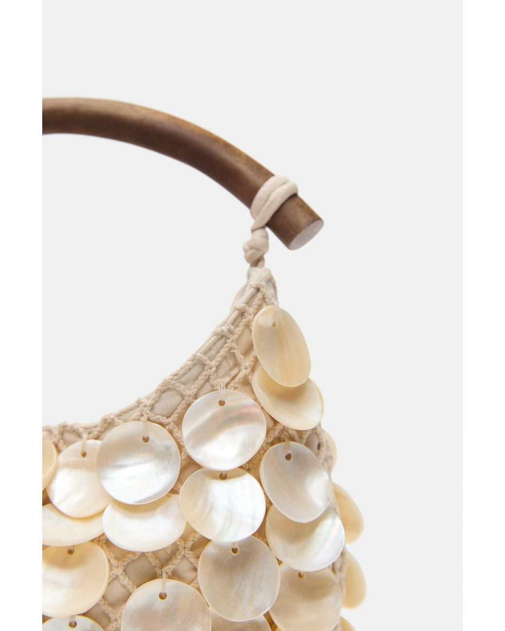 Borsa Con Perline di Pull&Bear in Blue