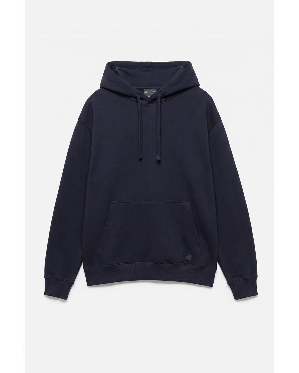 Pull&Bear Blue Basic Hoodie for men