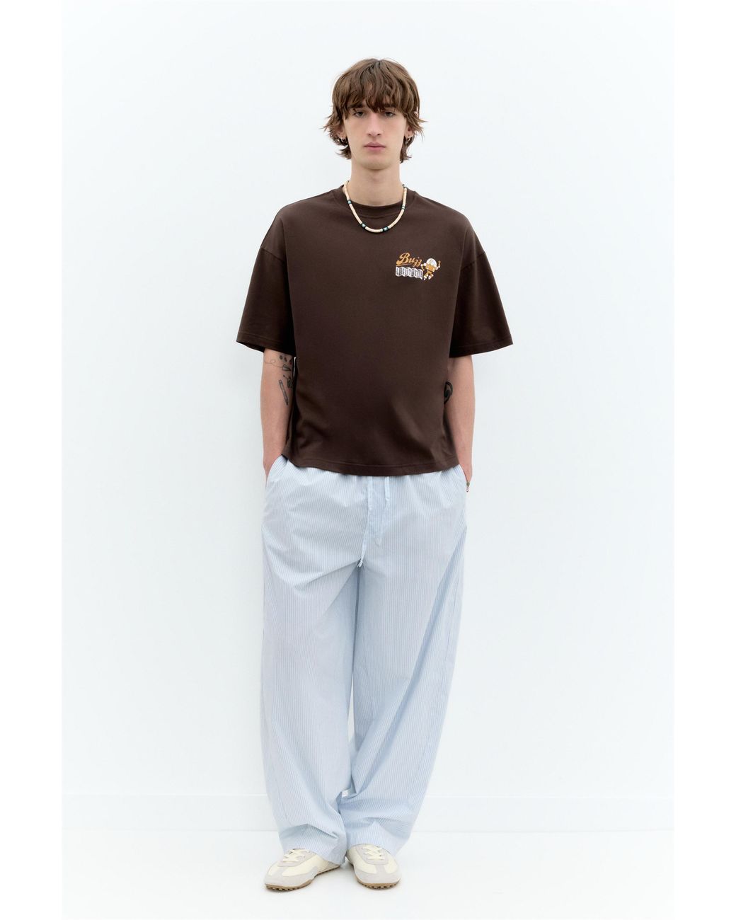 Pull&Bear Black Oversize Toy Story T-Shirt for men