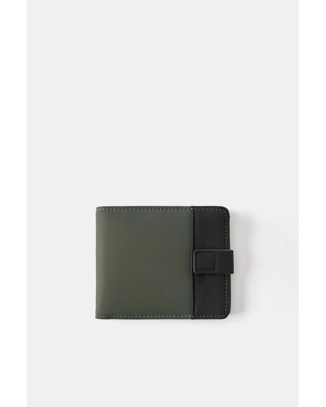 Pull&Bear Multicolor Rubberised Wallet for men