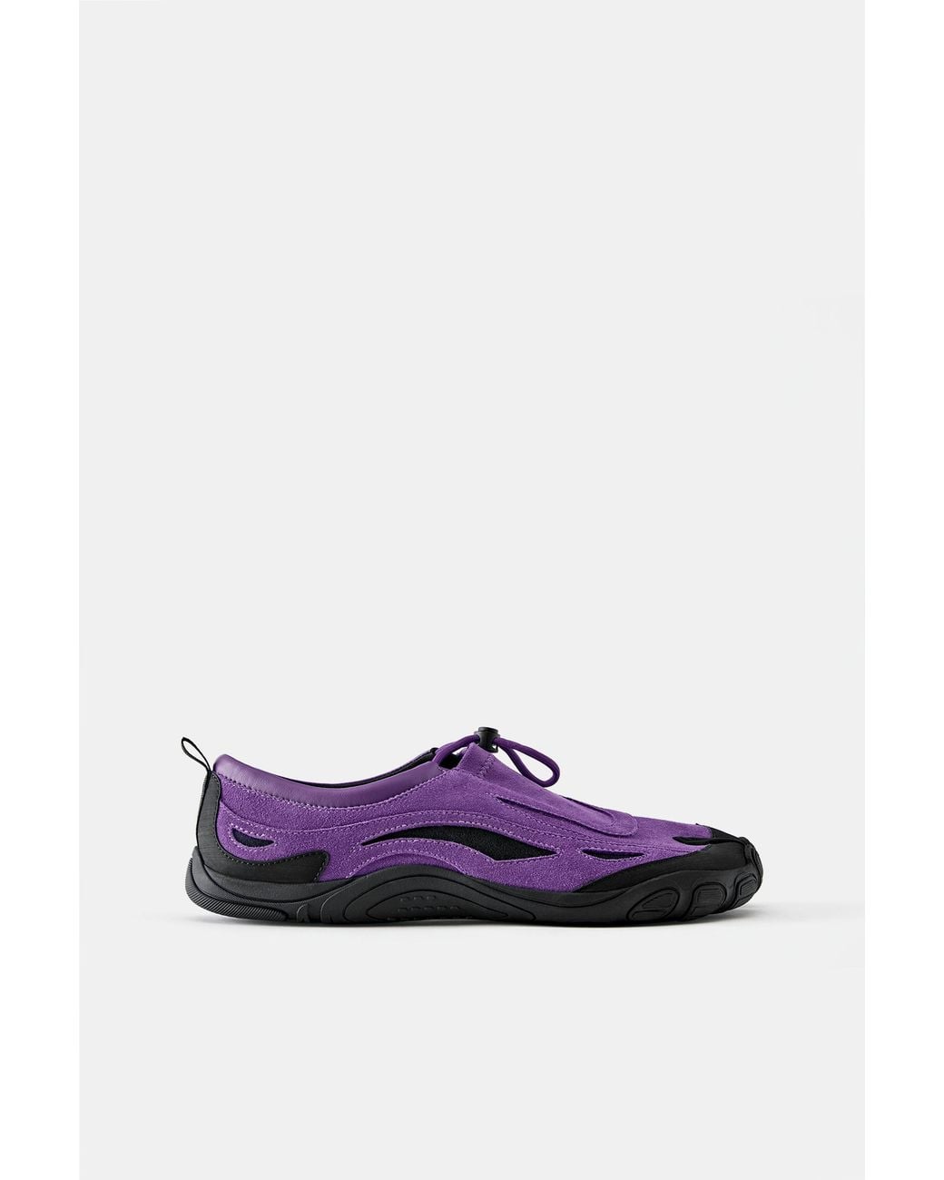 Pull&Bear Black Often Leather Trainers for men