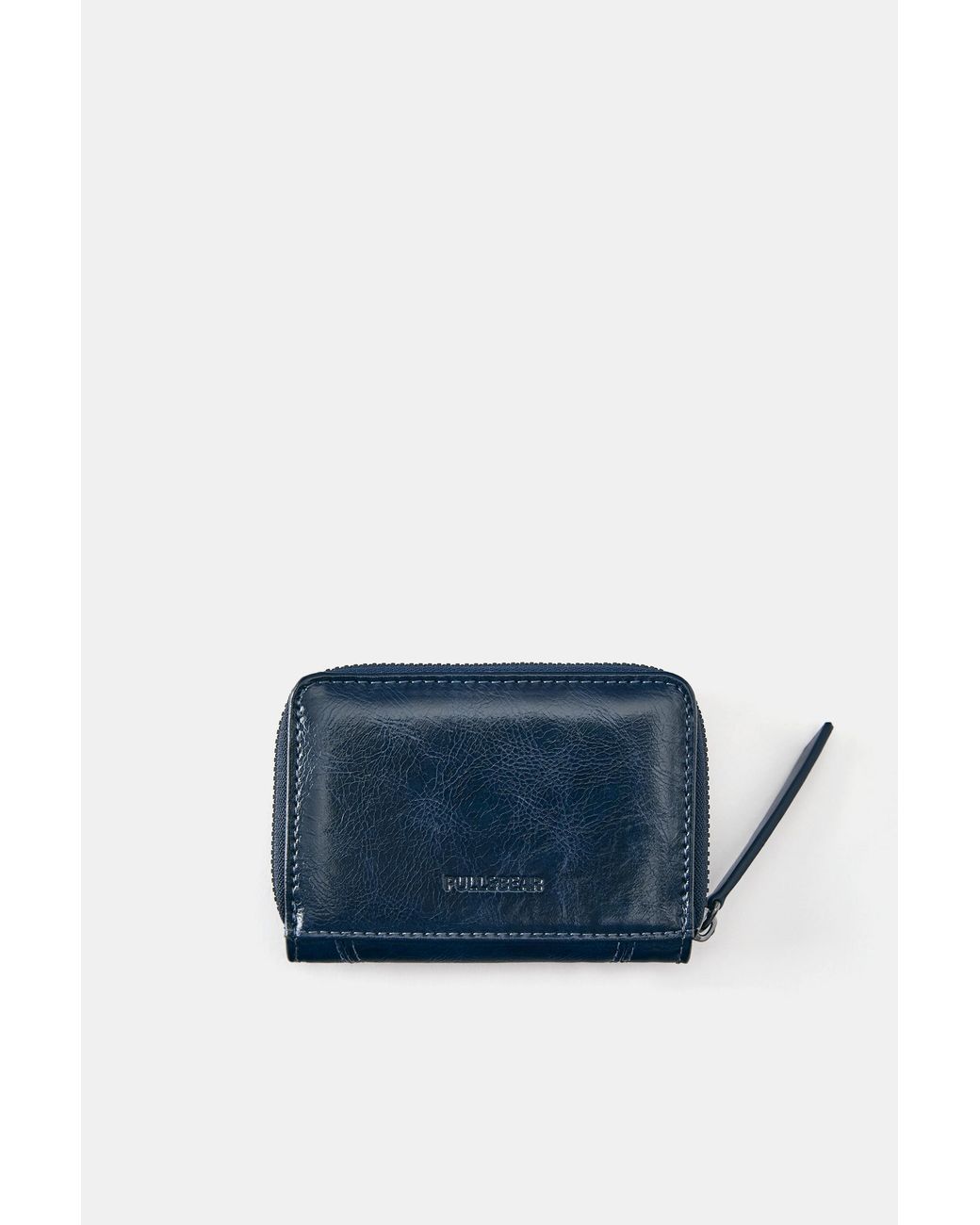 Porte-Monnaie Effet Usé Pull&Bear en coloris Blue