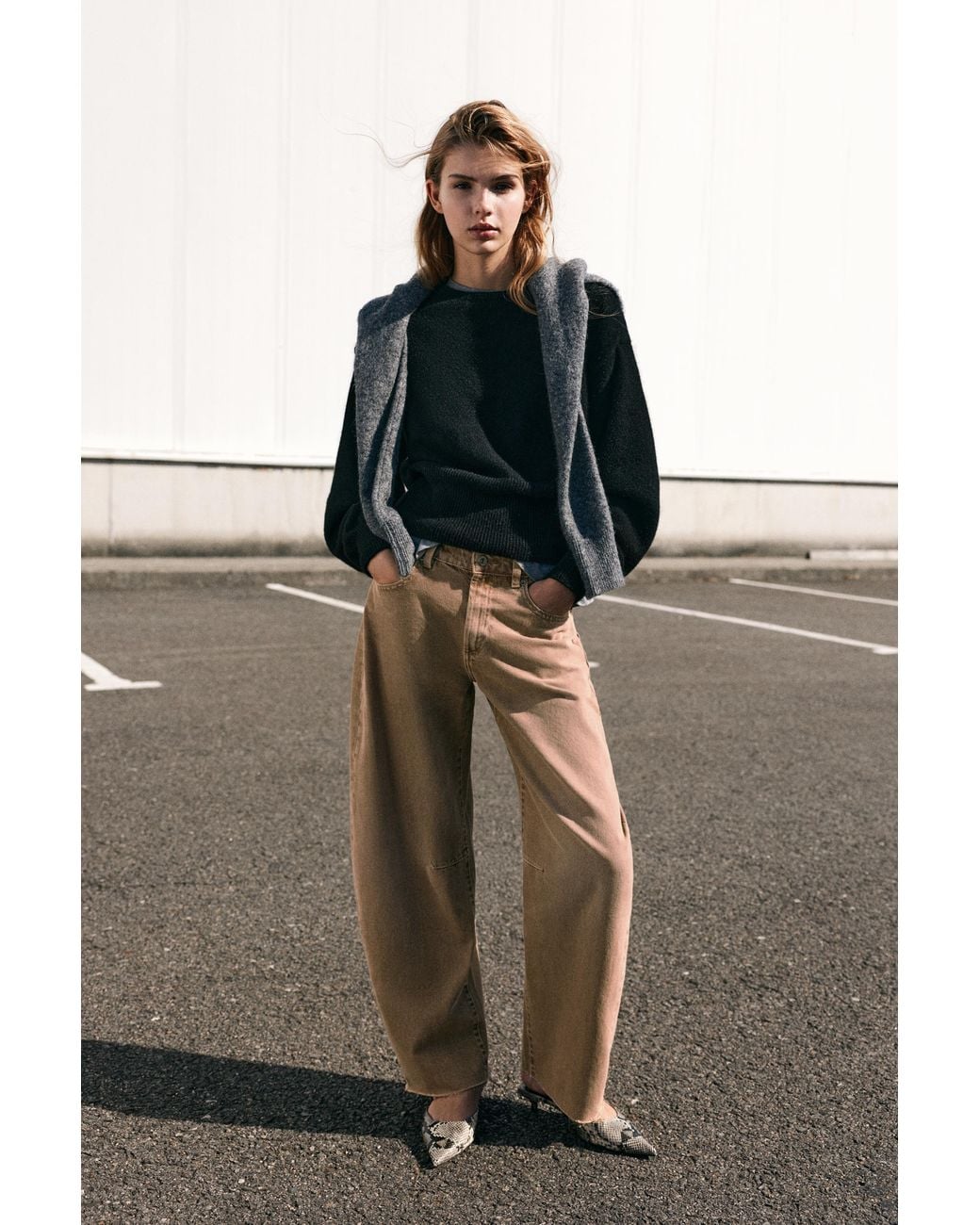 Pull&Bear Multicolor Balloon Jeans