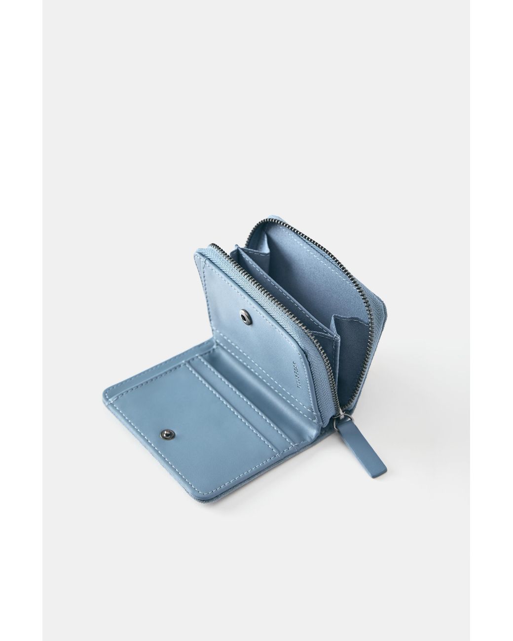 Pull&Bear Blue Studded Wallet