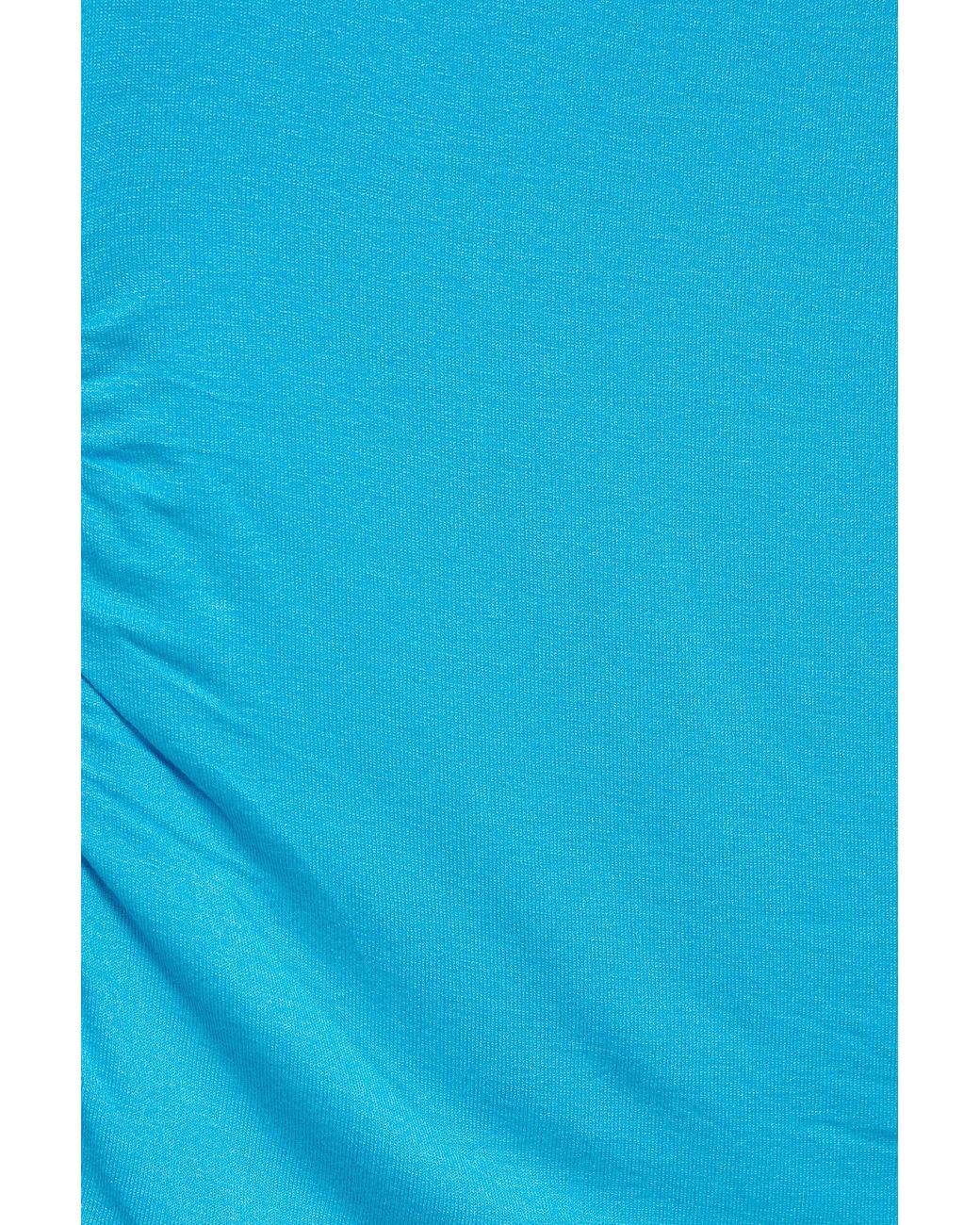 Top Asymétrique Froncé Pull&Bear en coloris Blue