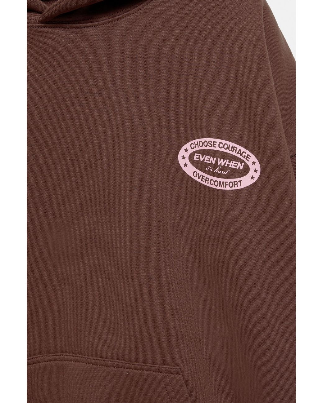 Sweat À Capuche Imprimé En Daim Pull&Bear en coloris Brown