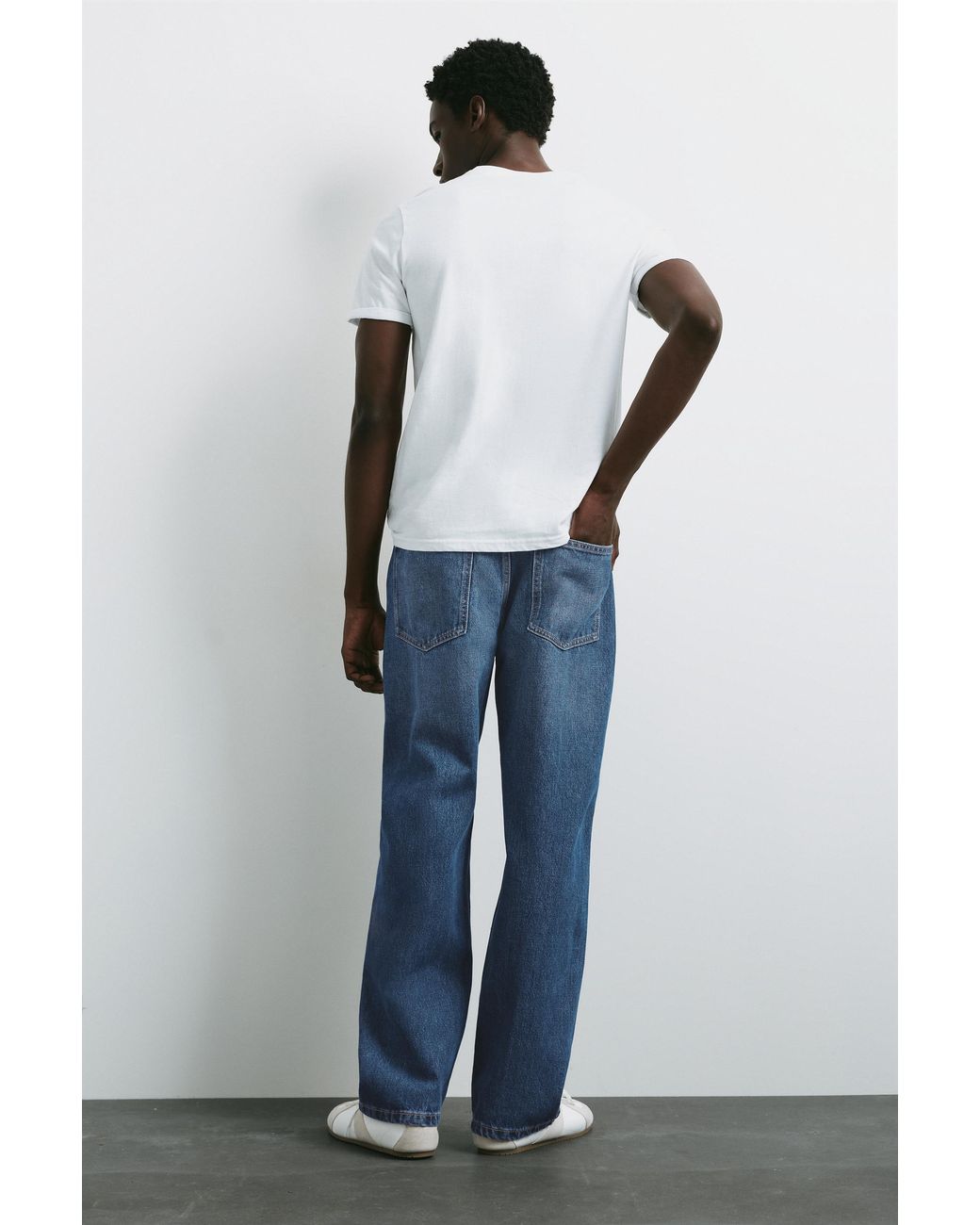 Jeans Baggy di Pull&Bear in Blue da Uomo