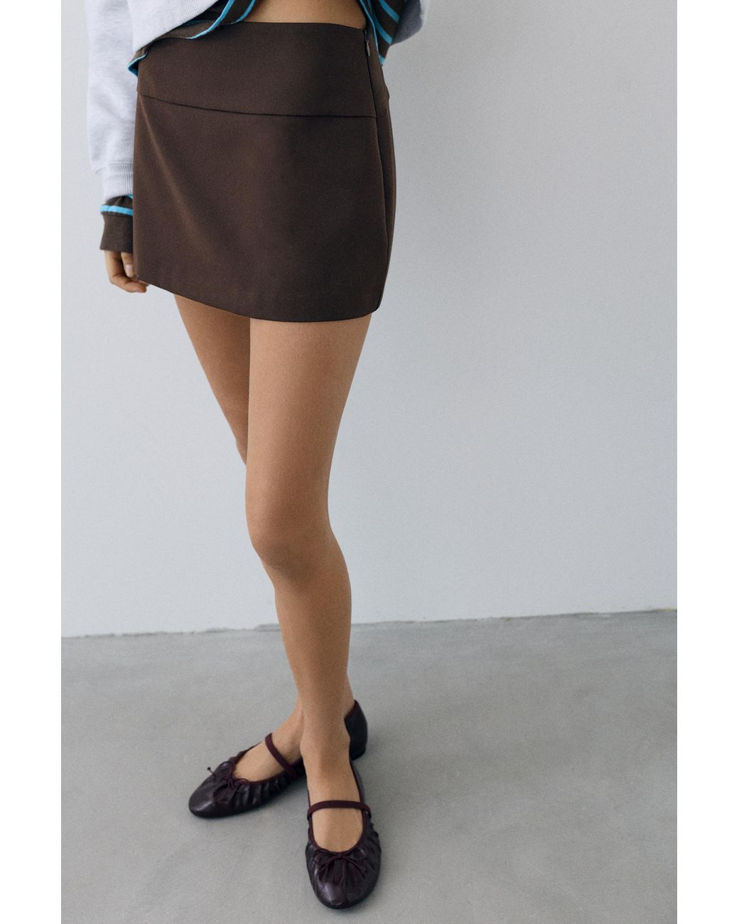 Jupe Culotte Pull&Bear en coloris White